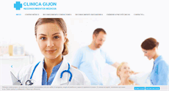 Desktop Screenshot of clinica-gijon.com